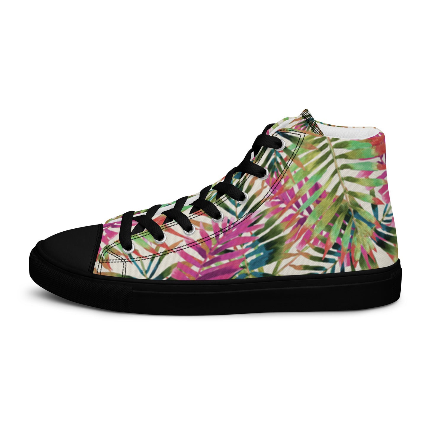 Men’s high top canvas shoes