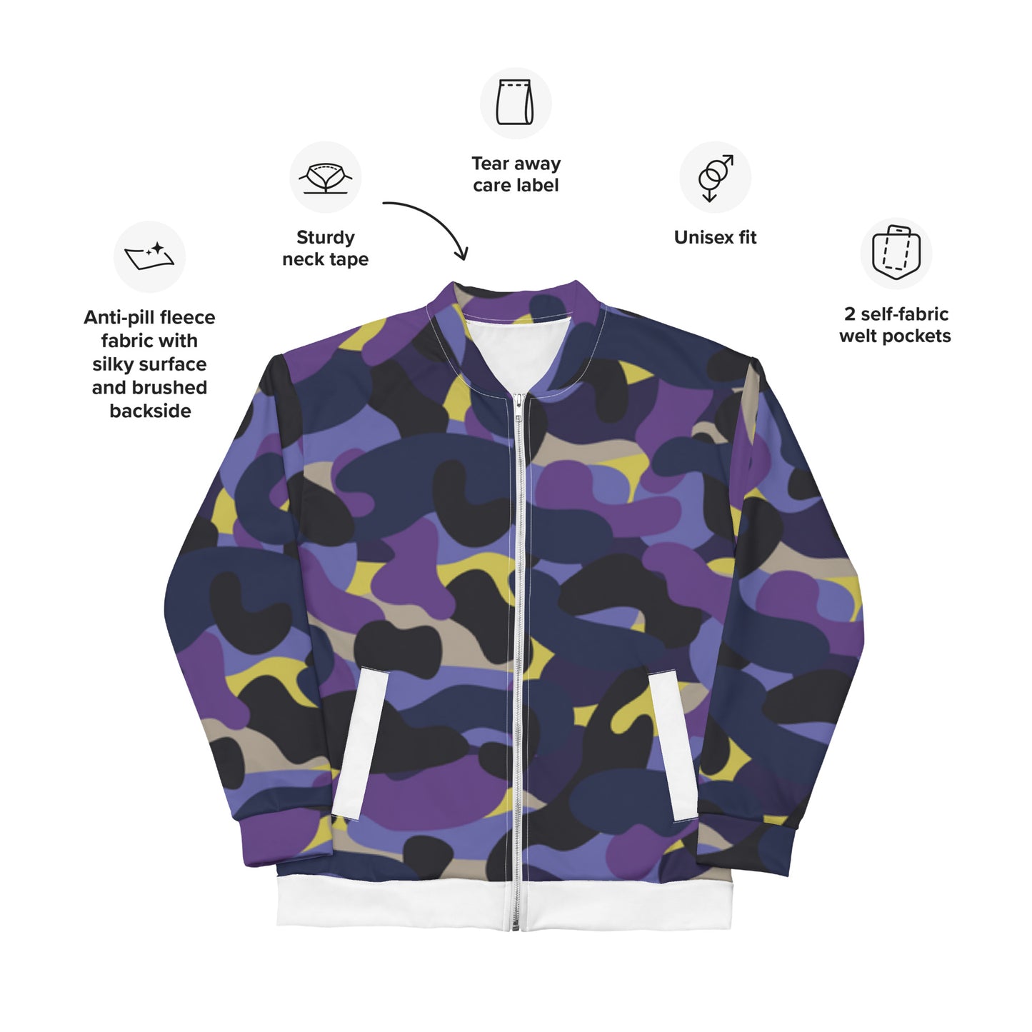 Unisex Bomber Jacket