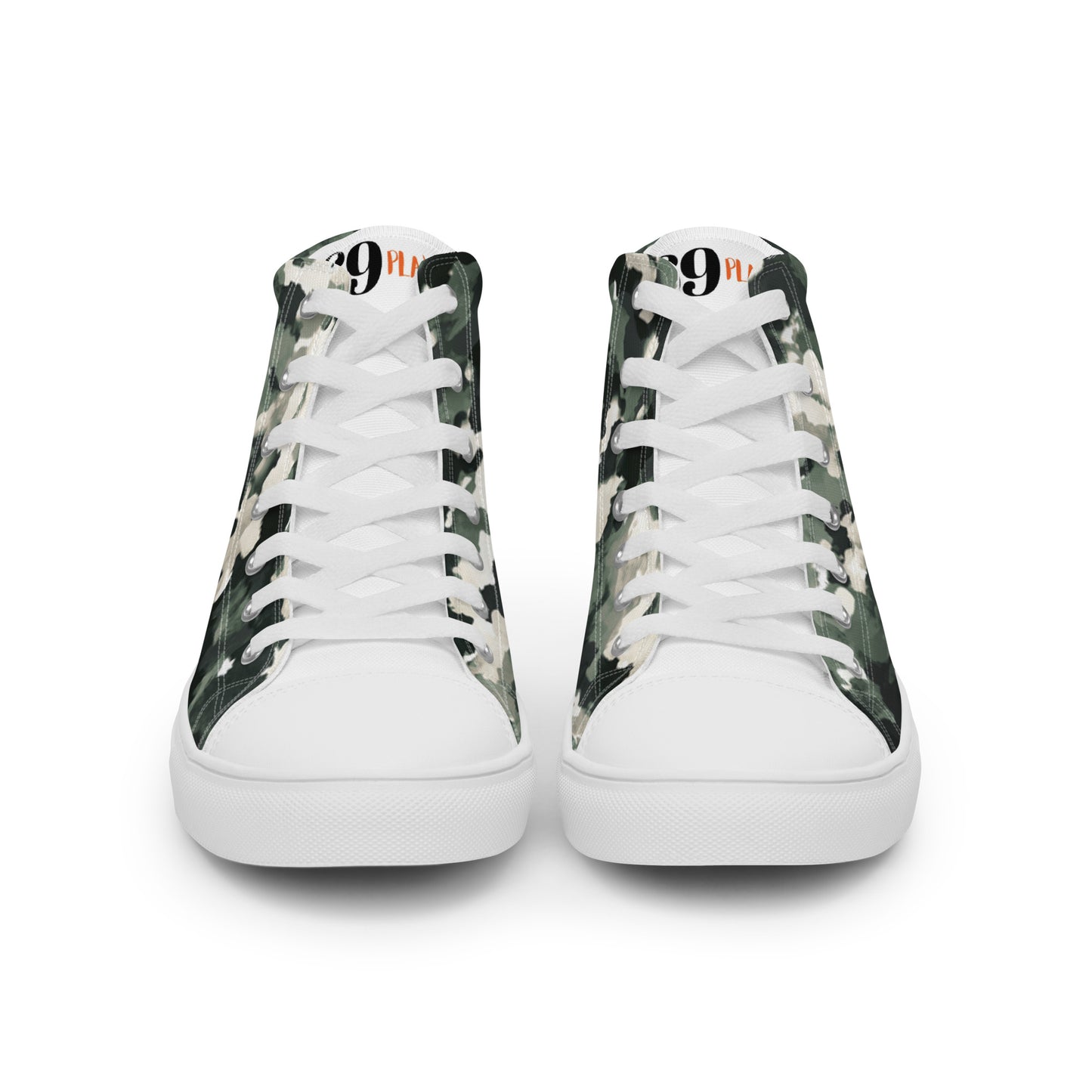 Men’s high top canvas shoes