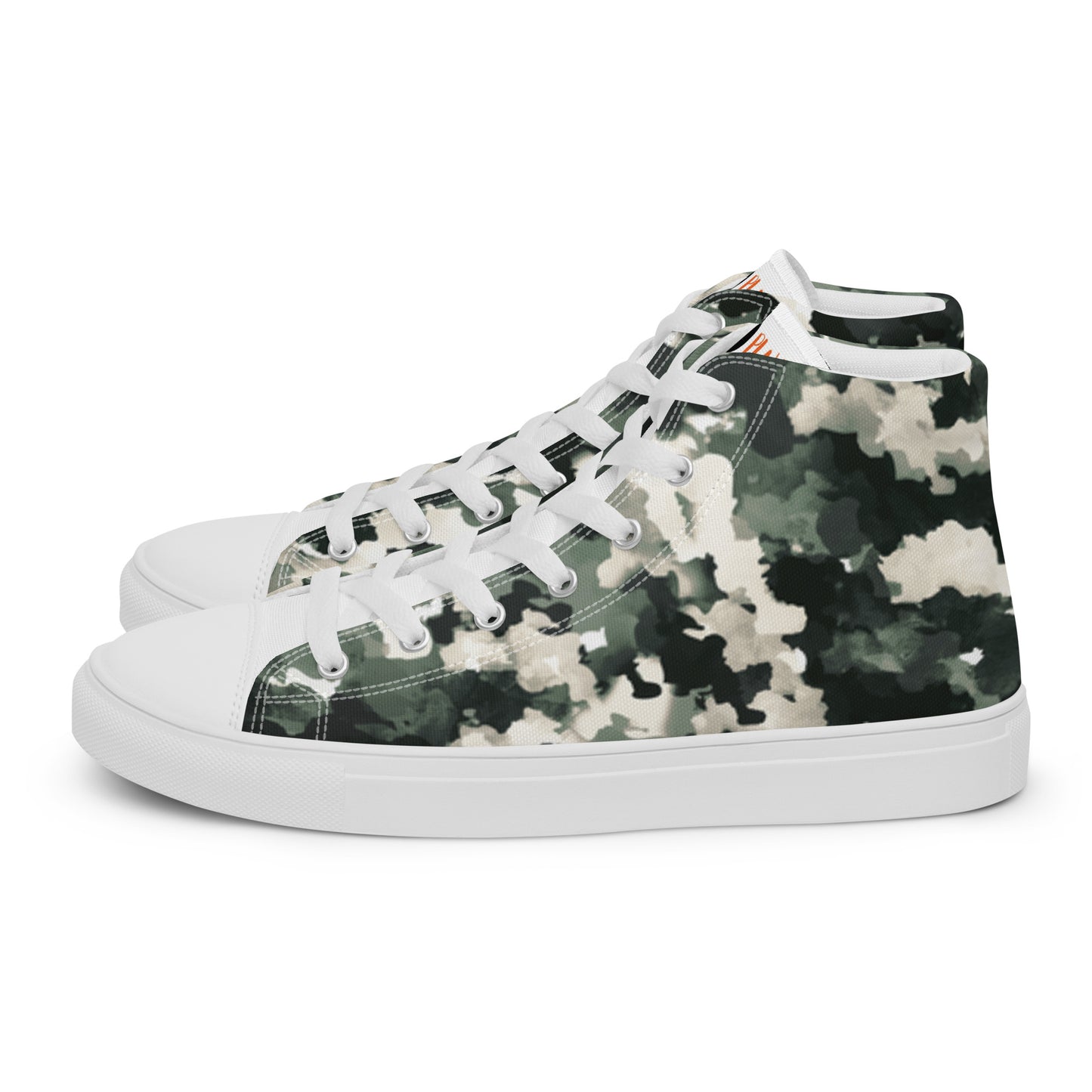 Men’s high top canvas shoes