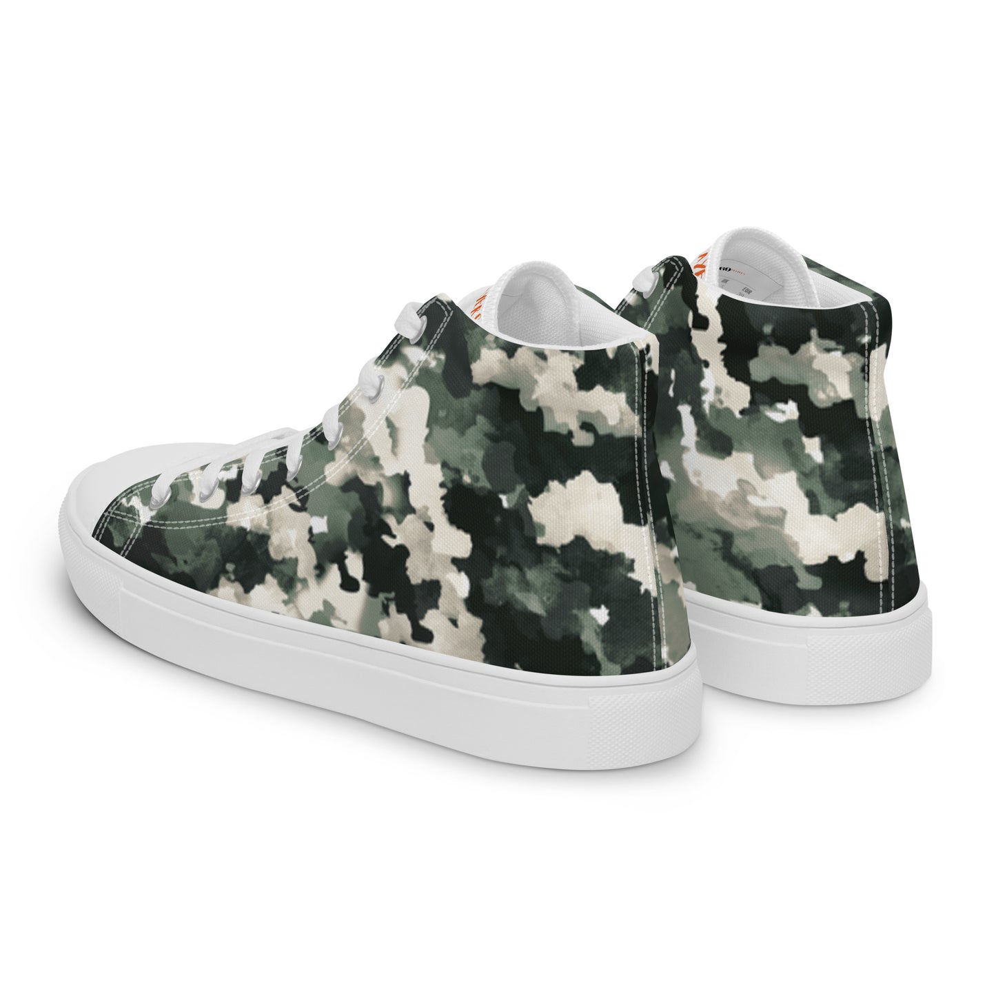 Men’s high top canvas shoes