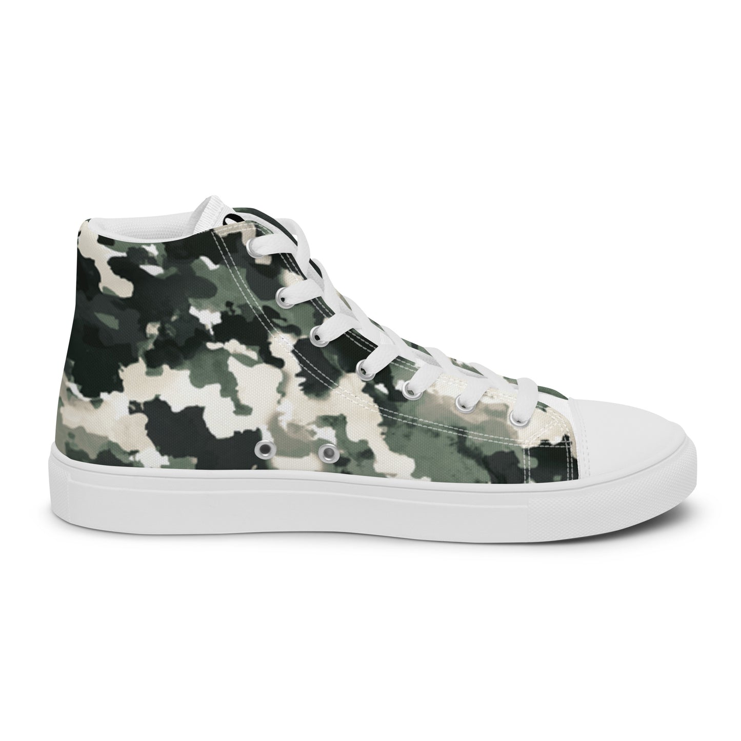 Men’s high top canvas shoes