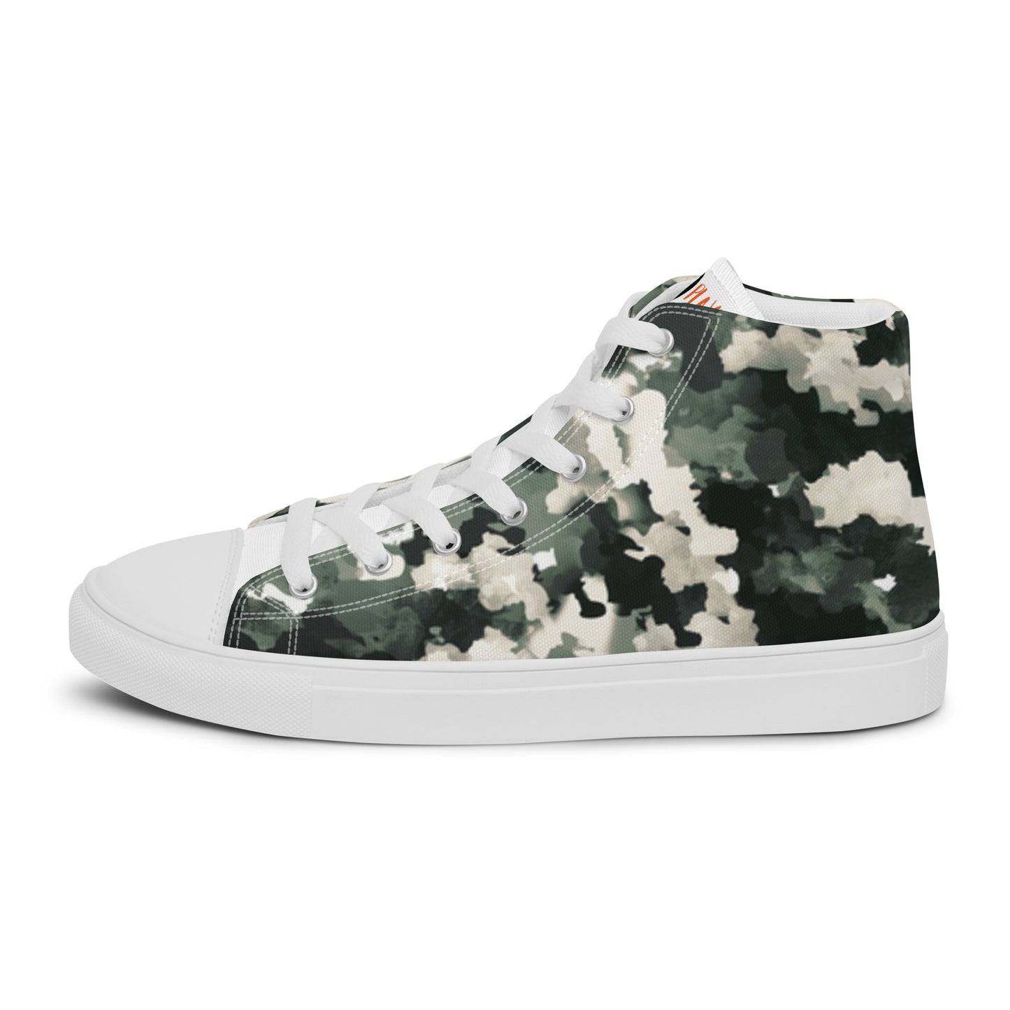 Men’s high top canvas shoes