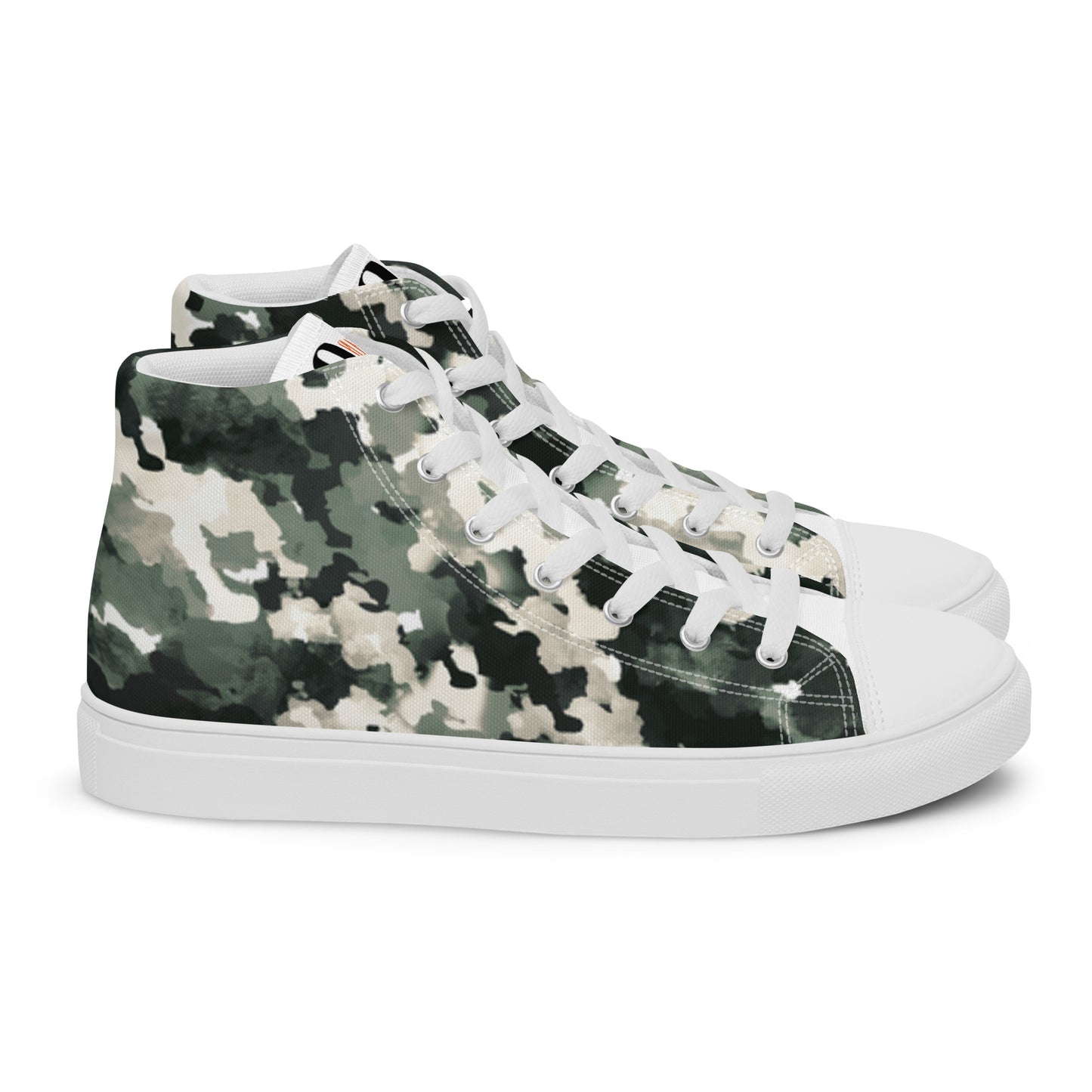 Men’s high top canvas shoes