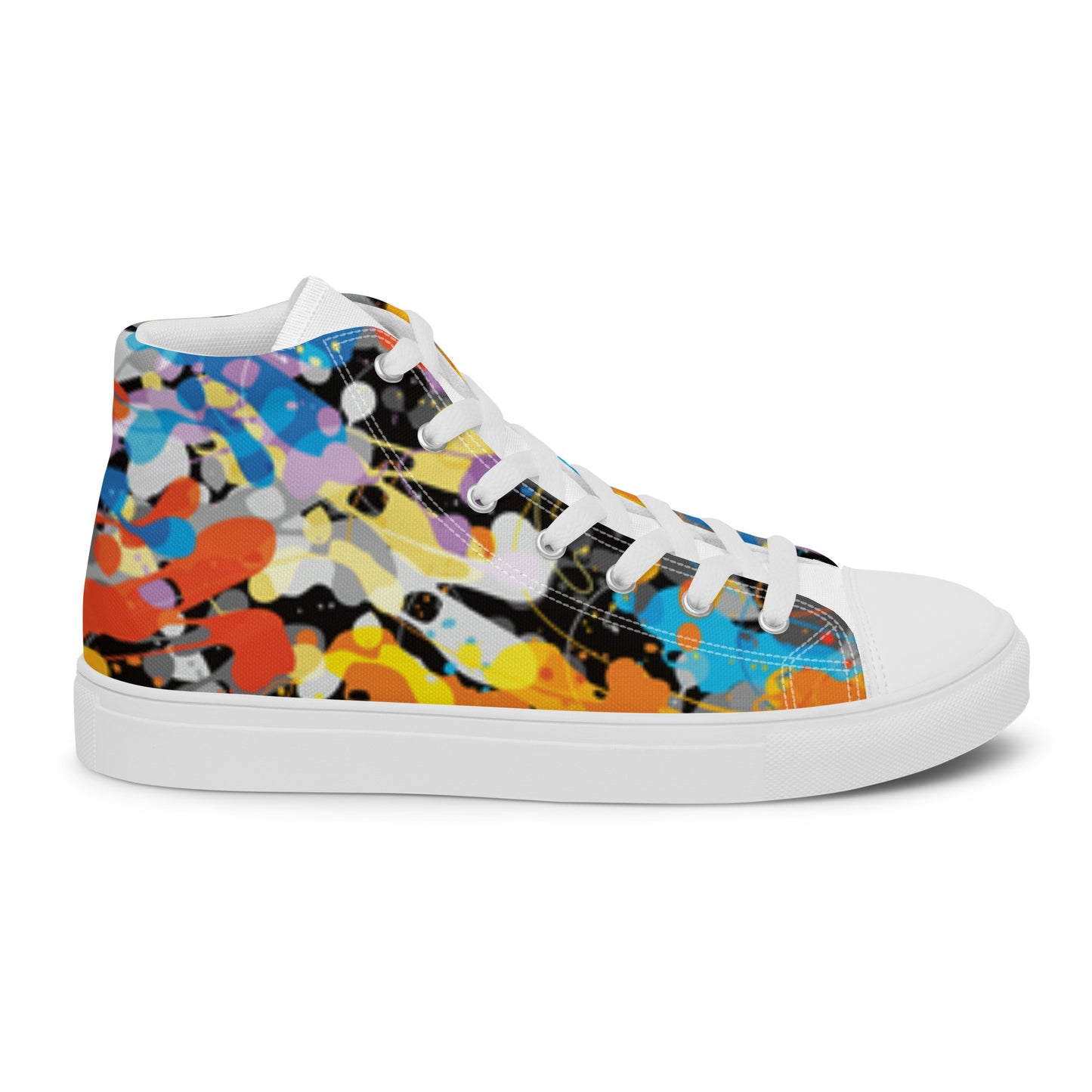 Men’s high top canvas shoes