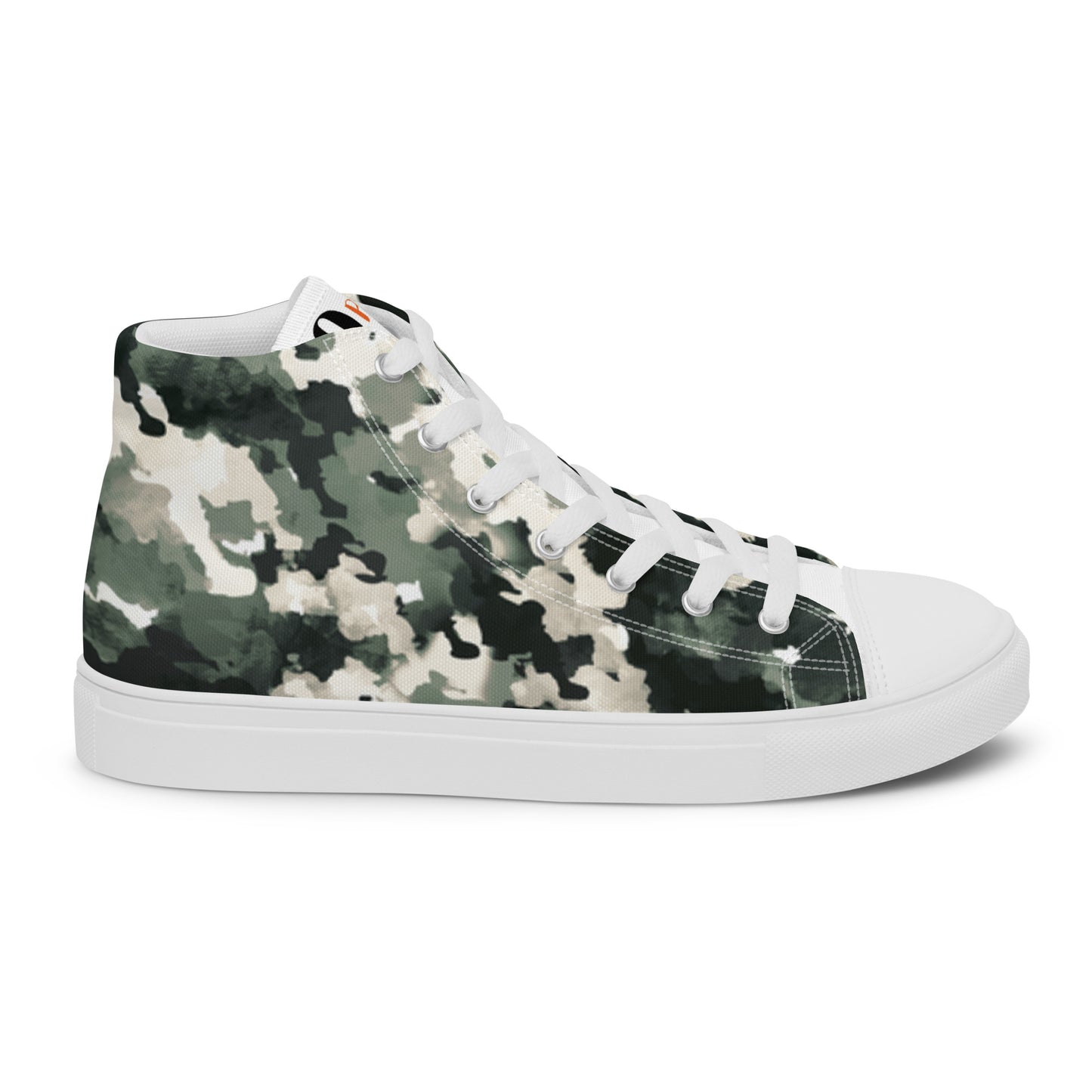 Men’s high top canvas shoes