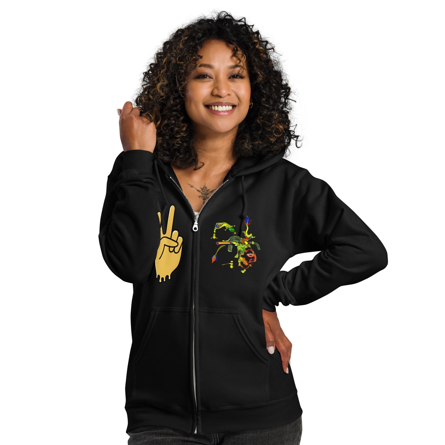 Unisex heavy blend zip hoodie